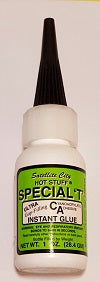 Hot Stuff Special T Thick, CA Glue, 2 oz. Satellite City Bigfoot Carving Tools, LLC