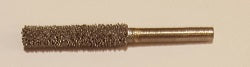 Kutzall Cylinder Burr, Coarse, 1/8" x 3/4" - 1/8" shank L. R. Oliver & Company, Inc. Bigfoot Carving Tools, LLC