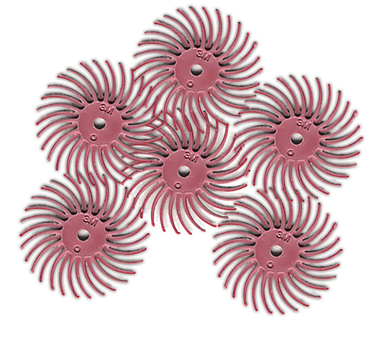 1170644 - Radial Bristle Discs 3/4" - 1200 grit (Pink), bigfoot-carving-tools, Power Carving, Carving, Scotch-brite