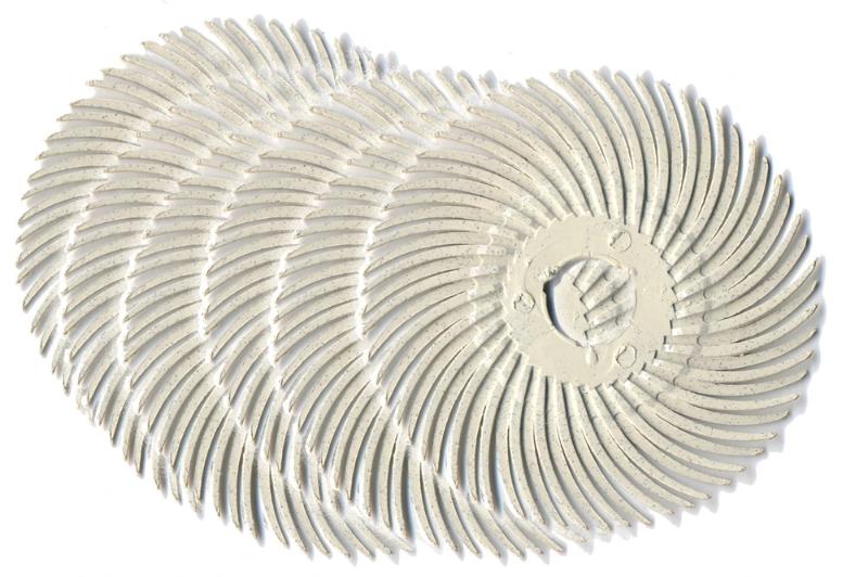 1170660 - Radial Bristle Discs 2"- 120 grit (White), bigfoot-carving-tools, Foredom
