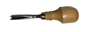 V-Tool, 45 degree, 1/4", 6mm, Stubai, bigfoot-carving-tools