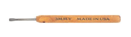 1580305 - Dockyard Micro V-Tool 75 degree, 3mm, bigfoot-carving-tools
