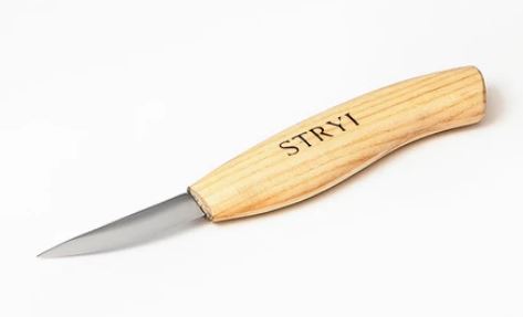 Stryi Geographic Chip Carving Knife, 1-3/8 – Bigfoot Carving Tools, LLC