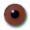 1230100 - Glass Bird Eyes, Pair Brown 03MM - bigfoot-carving-tools